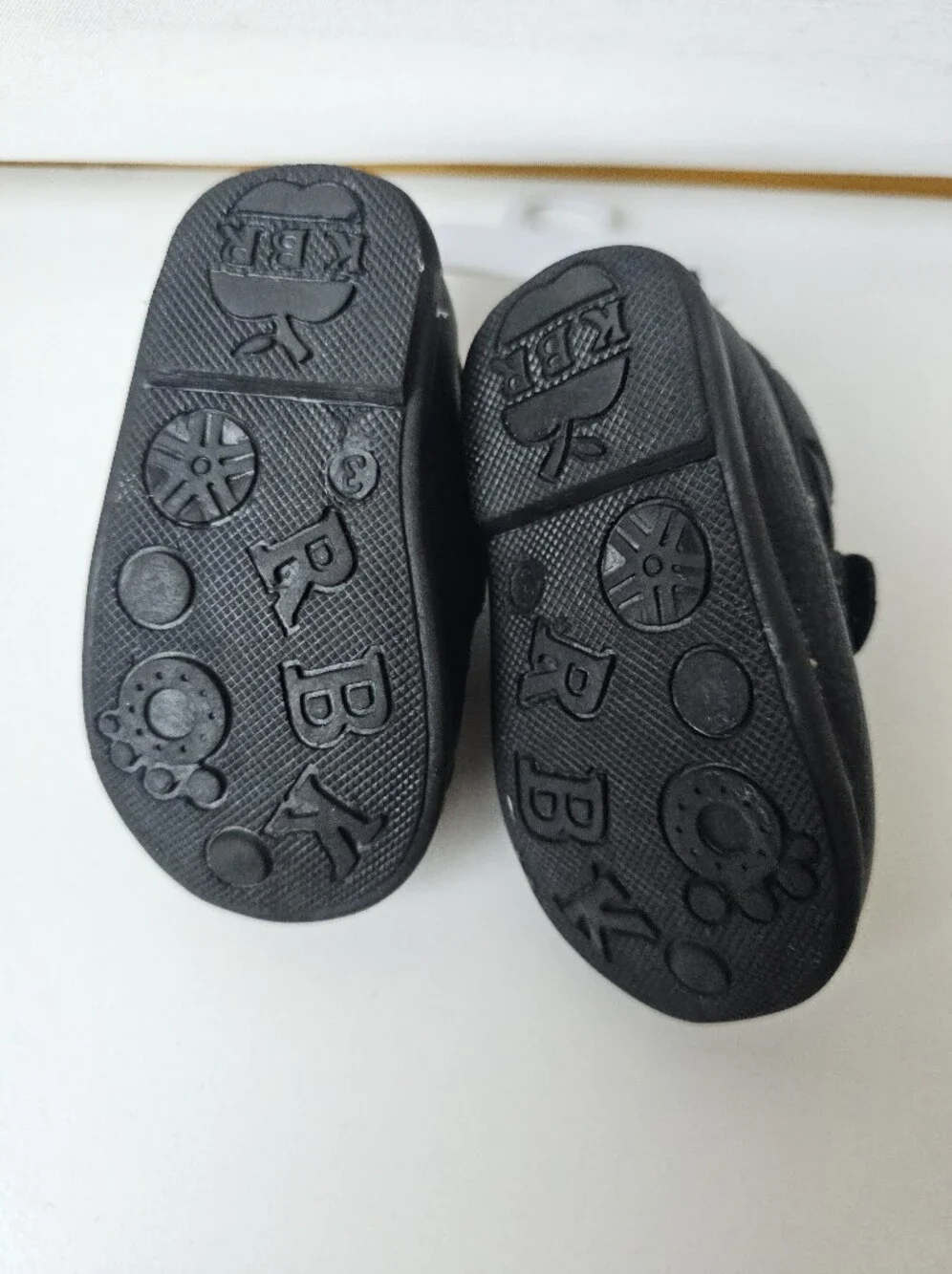 Tender Toes Black Baby Loafers Dress Shoes Size 3 NWT